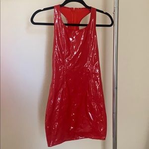 Latex dress